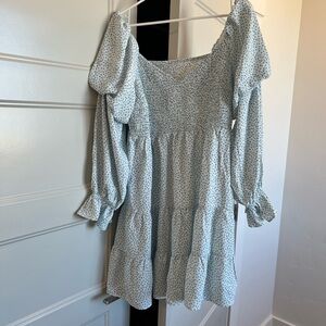 Floral Puff Sleeve Dress